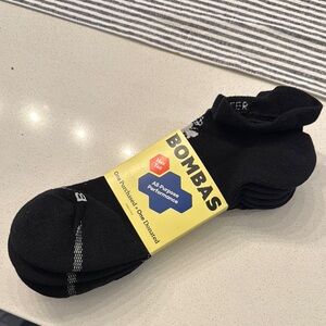 Bombas Black Performance Socks